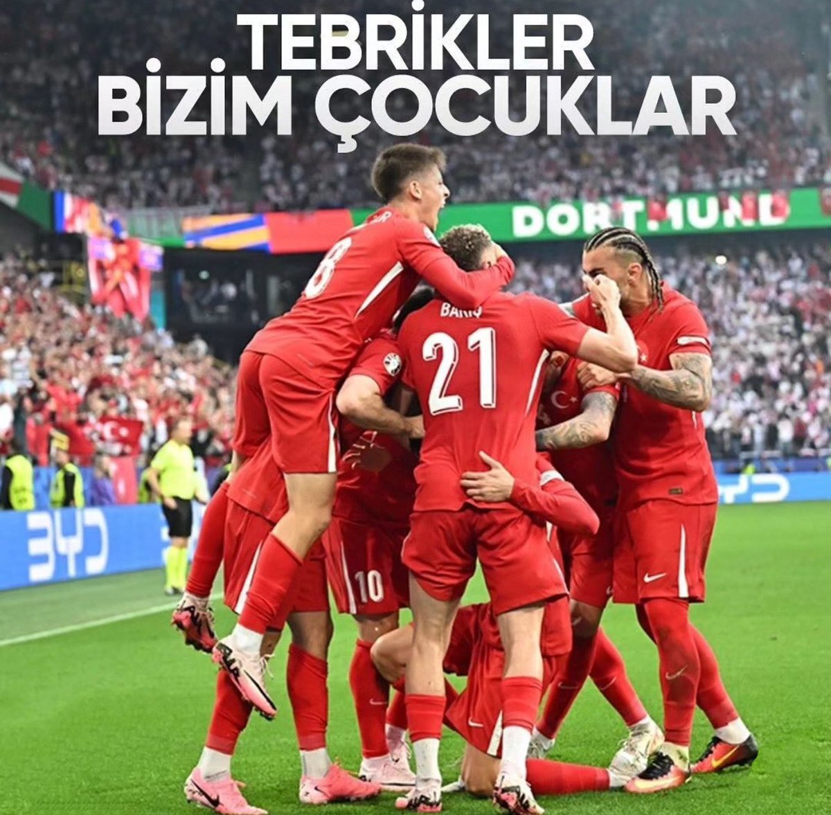 Tebrikler Türkiye'm ❤