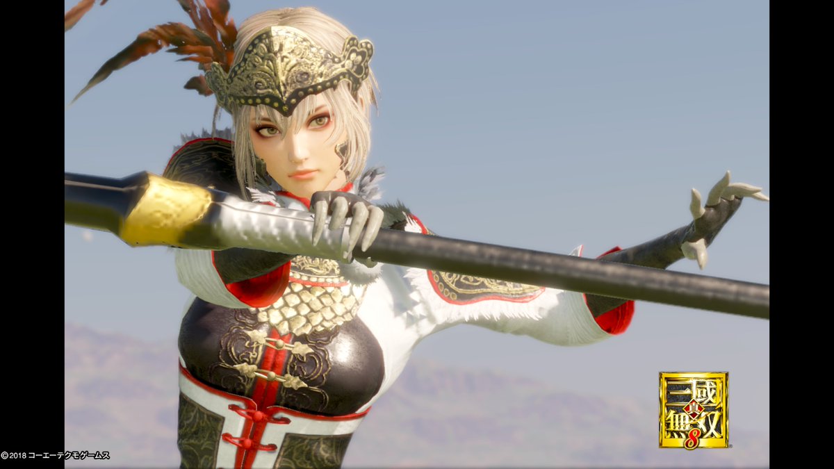 PS5で三國無双8起動してみたので久々に呂玲綺☺️ #三國無双8 #呂玲綺