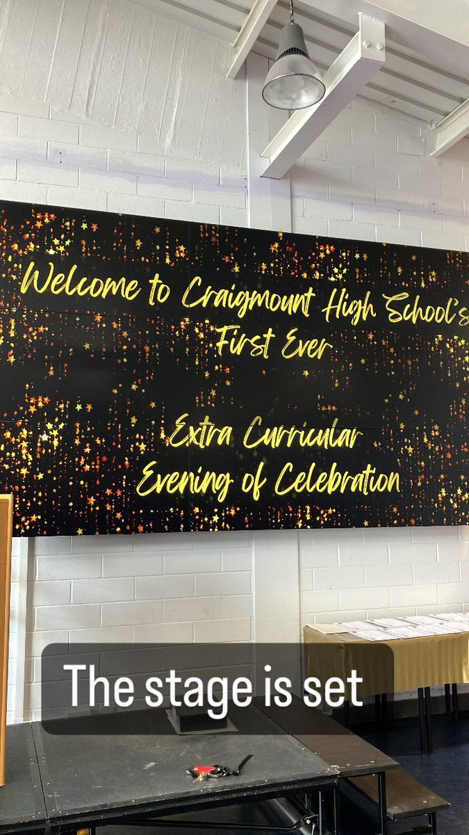 CraigmountHS's tweet image. A superb night at the extra-curricular and leadership celebration to recognise some of the outstanding achievements of our pupils 🤩