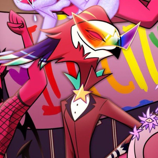GrimFizz_'s tweet photo. I cannot wait. To see these guys in action, it just keeps getting better 😳 #HelluvaBoss #PrideMonth https://t.co/PTIo2Y2PbQ