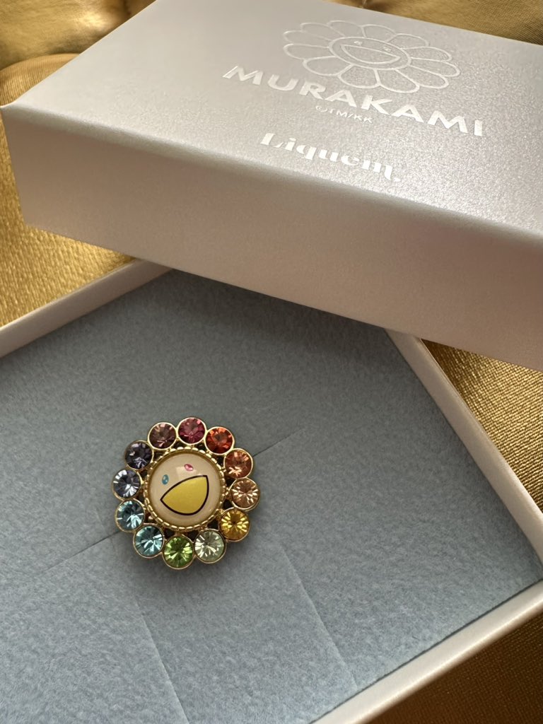 🤩the <a href="/takashipom/">takashi murakami</a> <a href="/MFTMKKUS/">Murakami.Flowers Official</a> Liquem jewelry collab is heat❤️‍🔥🔥can’t wait to rock this

<a href="/TZ_kaikaikiki/">Tonari no Zingaro</a> 
#takashimurakami #tmkk #murakamiflowers #costumejewelry #liquem