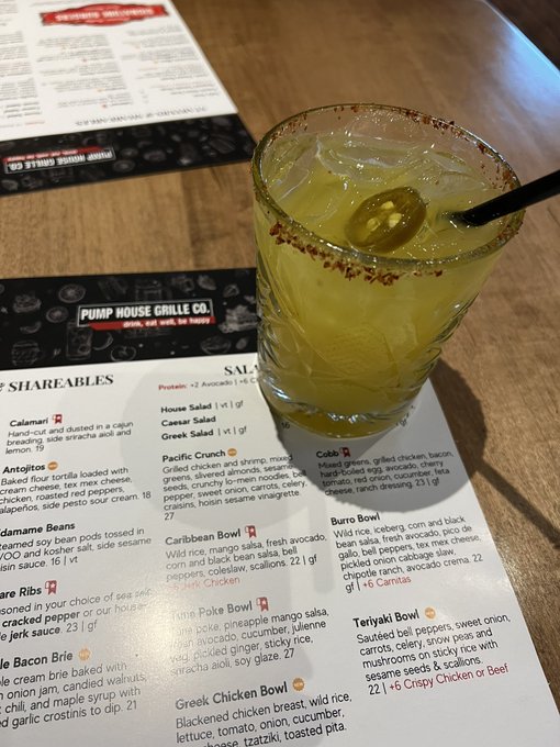 Mmmmm margarita spicy 🌶️ https://t.co/2Mk9QqvT3U