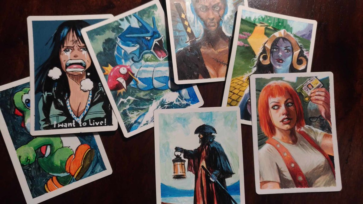 Morano44's tweet image. some recent #MTG #ArtistProofs  - no , Im not going to #MagicCon  :D