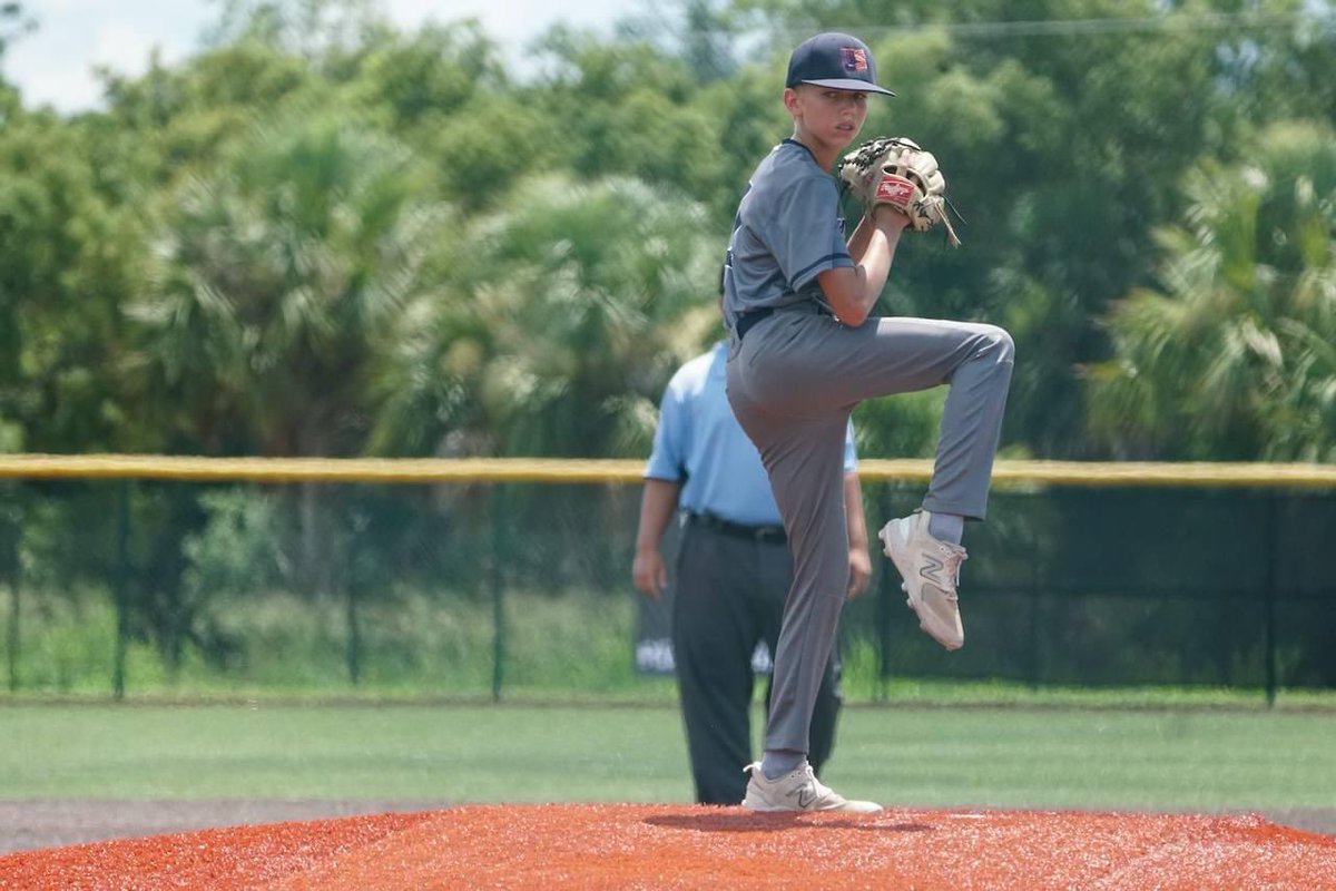 KaidenPorta's tweet photo. 3-2-1 this weekend as a team.  2-0, 9 1/3 0 ER 10 K 7 Hits 3BB.  My defense was great!  
@tphacademy @Florida_PG @USNatsNational https://t.co/xC55SsEf1O