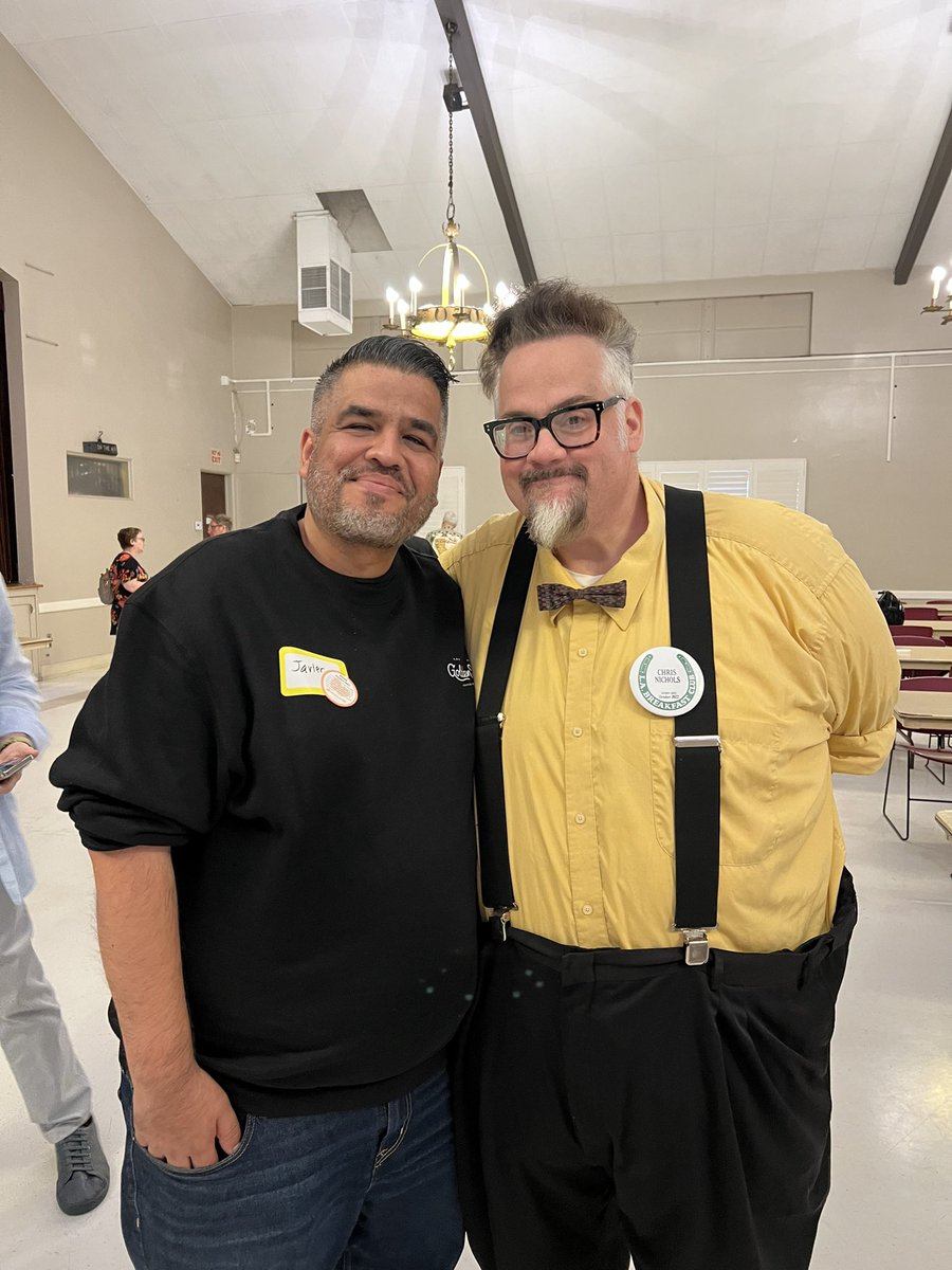 FooHowser's tweet photo. Had a bast at my first ever @labreakfastclub Wednesday Morning Breakfast! Had an amazing time and met so many wonderful people, including some of my favorite Southern California historians and preservationists including @_charlesphoenix @nixols  #labreakfastclub https://t.co/QrQNABreNi