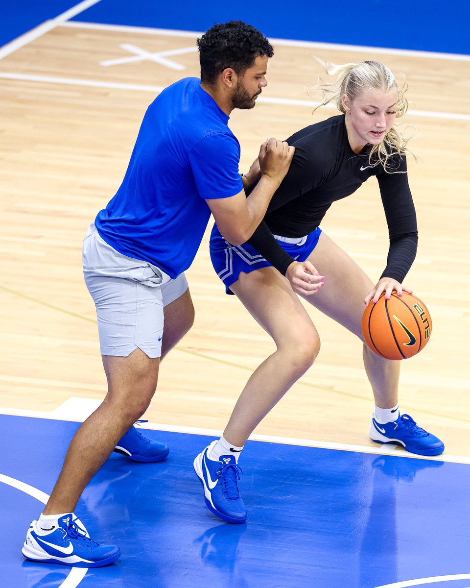 KentuckyWBB's tweet photo. Feels good to be back. 😌 https://t.co/f8vIZ90Hwy