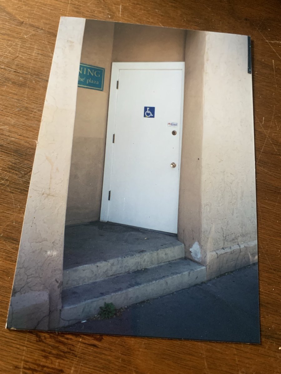 Tweetin_Robyn's tweet image. Vacation photo of mine from many years ago. Notice any issues here? 🤦🏼‍♀️ #accessibility #engineeringfail