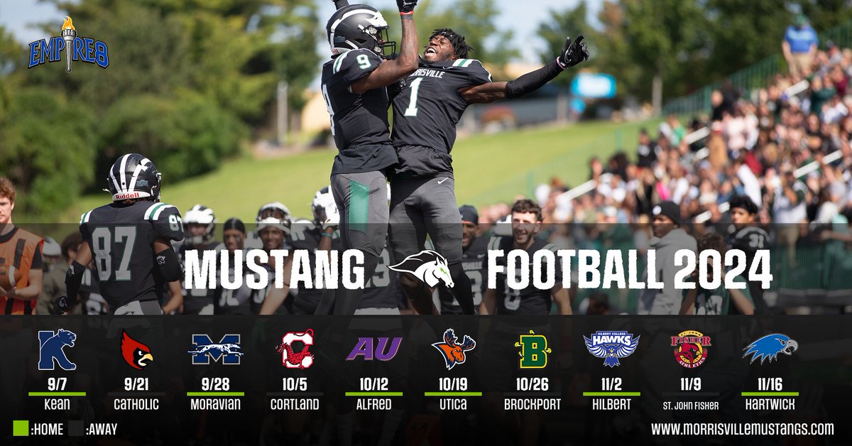 MSCMustangs's tweet photo. Mustangs roll out 2024 Football Schedule #RunAsOne https://t.co/846ZYjZwTD