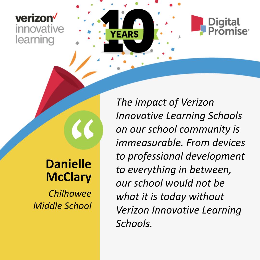 “Our school would not be what it is today without #VerizonInnovativeLearning Schools,” says Chilhowee MS #dpvils coach <a href="/McClaryDanielle/">Danielle McClary</a>. Read about the impact the program has had in <a href="/PolkTNSchools/">Polk TN Schools</a> and five other school communities in our new blog post: bit.ly/4c2UHc7