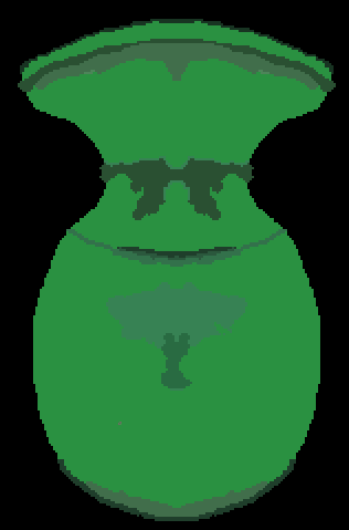IMcoffeeANDsoda's tweet photo. I decided to do a simple pixel vase. Not sure if I should use this for a prototype game.  
#digitalArt, #gamedev, #Gdevelop , #Godot2d #godotengine #PixelArt #vase #IndieGameDev, #gamedevelopment, #2dasset #2dsprite #artistsontwitter #ArtistsOnTwitterCommunity https://t.co/I9Df0zhKx8