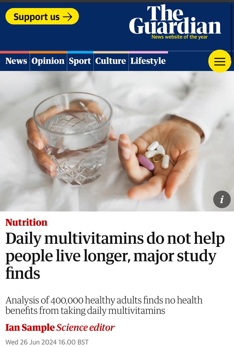 perambulating's tweet image. Something @vitabiotics has known for years #snakeoil #vitamins