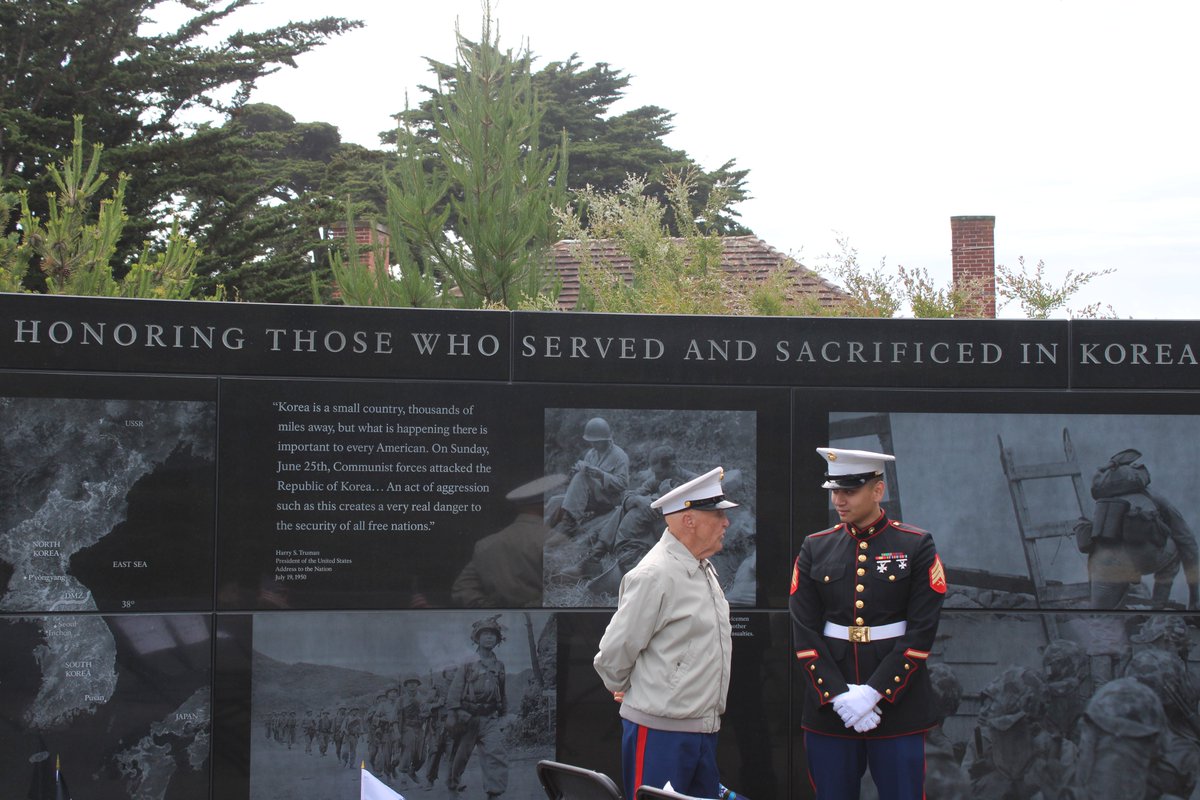 Thank you to everyone who made it out yesterday to the Presidio for the 74th Anniversary of the Commencement of the Korean War. A special thanks to the Consulate General of the Republic of Korea.
It was a beautiful and touching day to remember America's forgotten war.