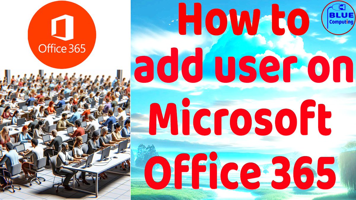 How to add user on Microsoft office 365
YouTube.com/@blue-computing

#office #Microsoft365 #microsoft #techblog #technology #TechnologyNews #technologies #techno #user #Management #CloudComputing #CloudSecurity