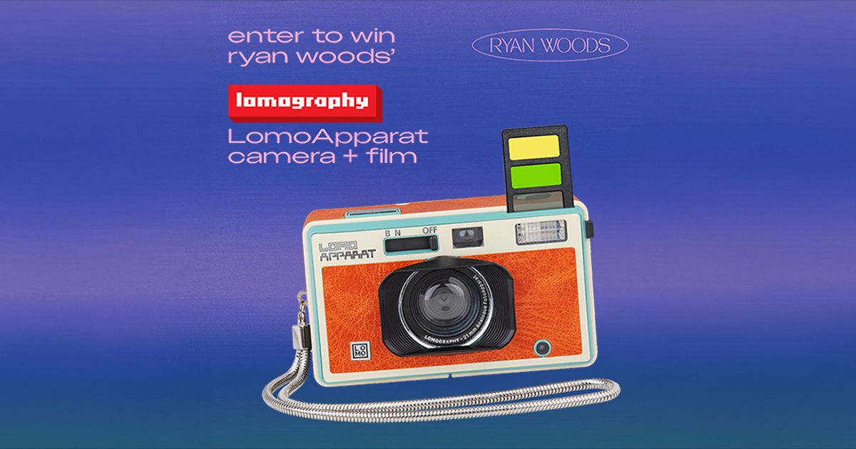 There is one week left to enter our giveaway with @fearlessrecords in celebration of Ryan Woods' new single, "Garden"  💜

Enter here to win a LomoApparat + film: buff.ly/4cDDO7L