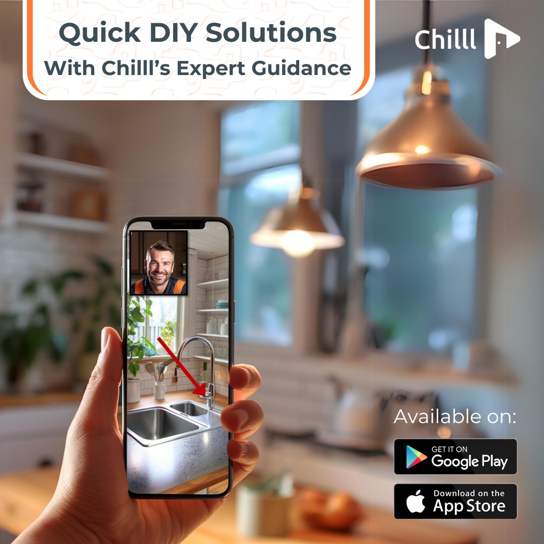 team_chilll's tweet photo. Tired of waiting for a #serviceprofessional to arrive? With Chilll, you can get immediate assistance from #remotepros who guide you through the #repair process. Save time, avoid delays, and fix your issues faster. Ready for quick #solutions?

Download the Chilll app today. https://t.co/Gi4ZhhuKAs