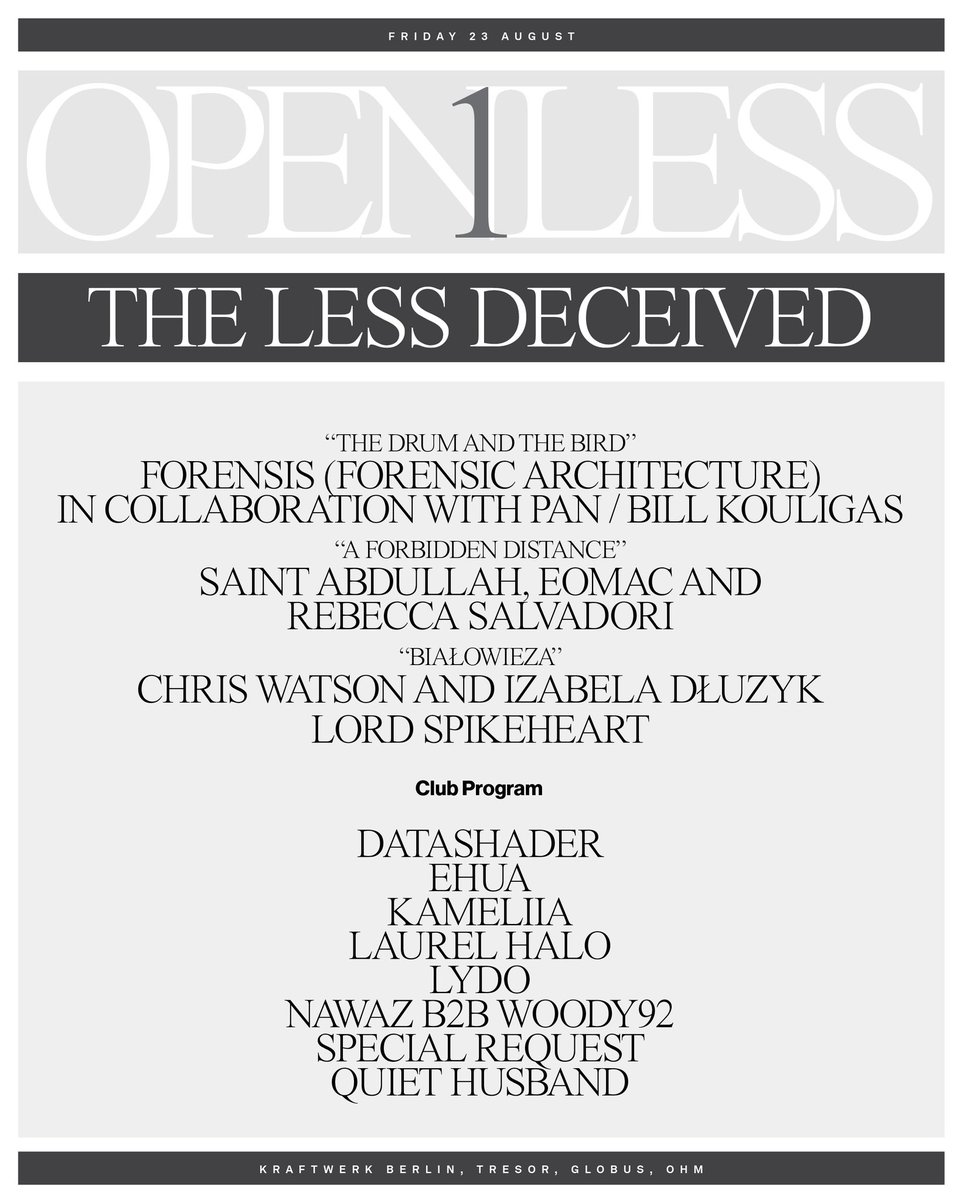 Berlin Atonal tweet media