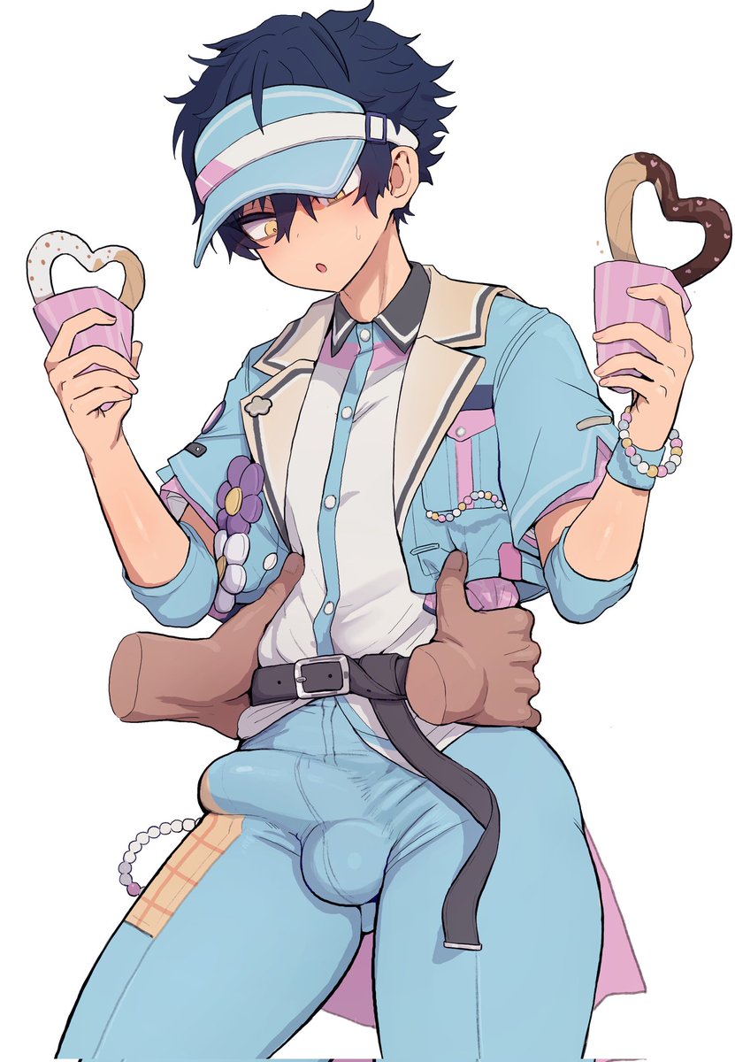 Check out his outfit!

Why did you grab him .?