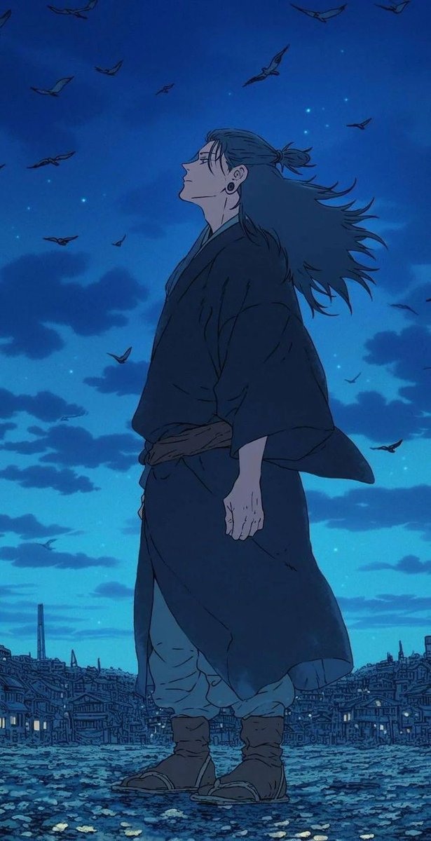 AnimeePost's tweet photo. JUJUTSU KAISEN x STUDIO GHIBLI https://t.co/viAlHp41Wa