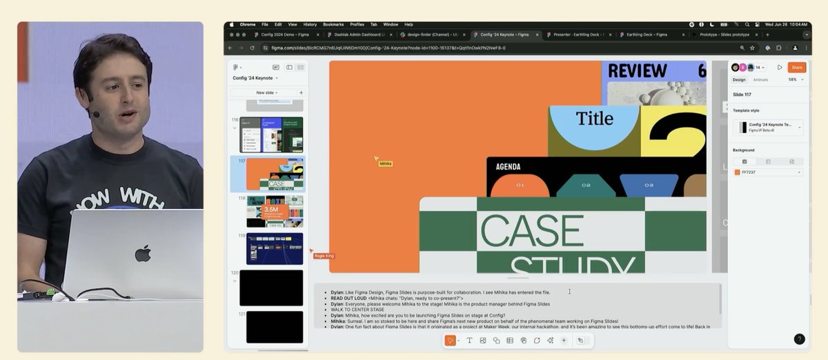 AustinTByrd's tweet photo. Ignore the fact that Figma is training on your data though.

They just did a “one more thing” and announced Figma Slides. It appears to be a much better Pitch. https://t.co/jVXg8bHgT9