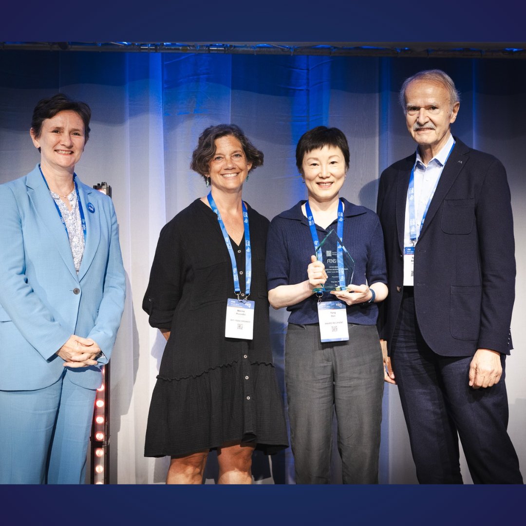 🤩 Get a glimpse of the Peter Seeburg Integrative Neuroscience Prize Ceremony!

🏆 Endowed by the Schaller-Nikolich Foundation, this prize was awarded to Prof Yang Dan to honour her groundbreaking achievements in #neuroscience.

👉 More info: loom.ly/N0F6ltM

<a href="/SfNtweets/">Society for Neuroscience (SfN)</a>