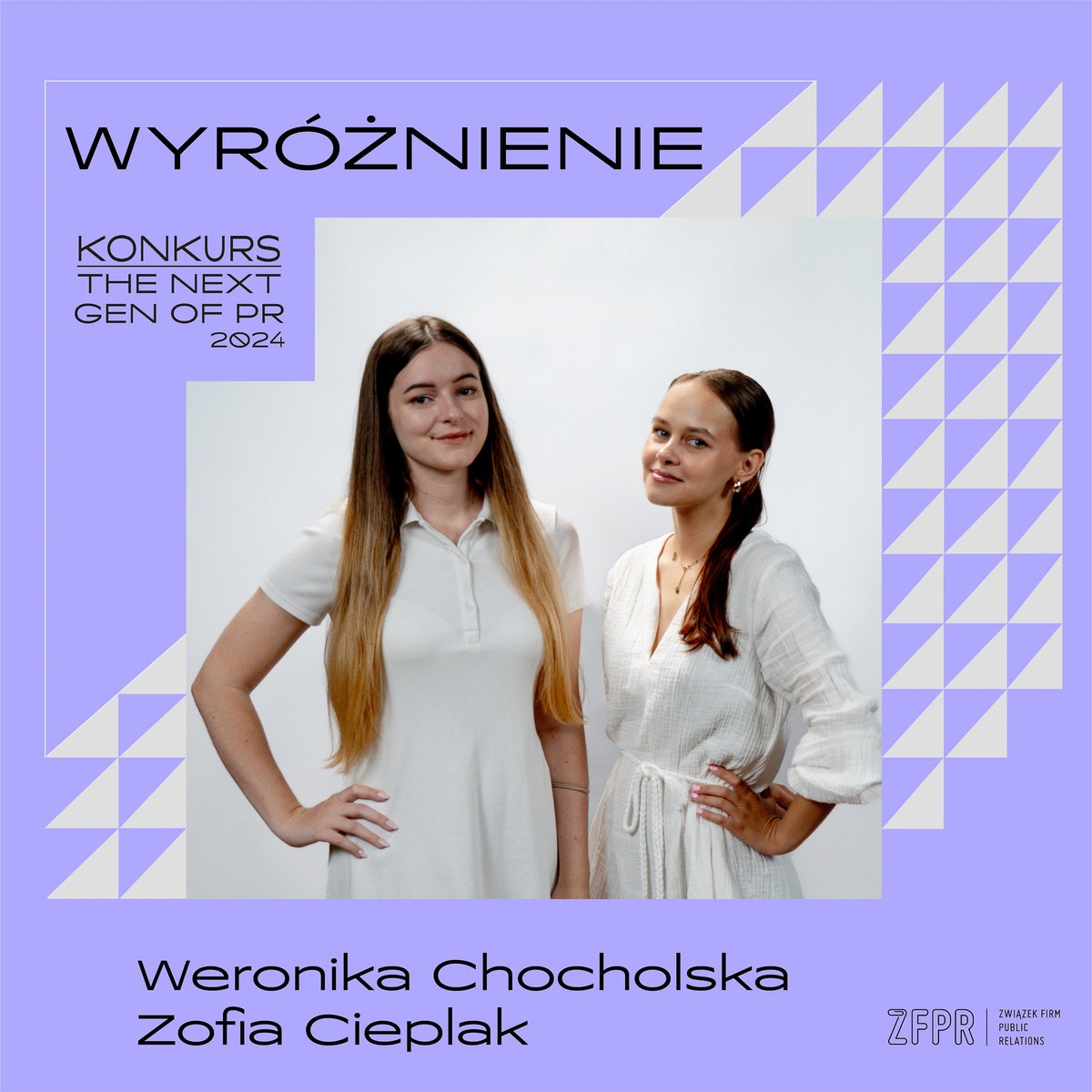 MAMY TO!

Aneta Filipiak i Martyna Rozesłaniec z agencji K+PR wygrały konkurs The  Next Gen of PR 2024 i będą reprezentować Polskę w międzynarodowym finale „The Next Gen PR  World Cup 2024” organizowanym przez <a href="/ICCOpr/">ICCOpr</a>🏆 

Ogromne gratulacje! 👏🏻

Więcej - zfpr.pl/poznalismy-zwy…