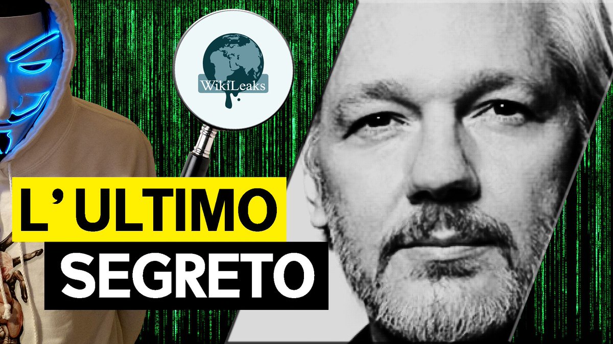 OmegaClickOffi1's tweet photo. "L'ULTIMO SEGRETO DI JULIAN ASSANGE"

----》https://t.co/CmgZRrMfQc

🟥 Fuori adesso sul mio canale YouTube

✔️ 4k 60fps

#omegaclick #julianassange #freejulianassange #assange #notizie https://t.co/WCLnh0OPxE
