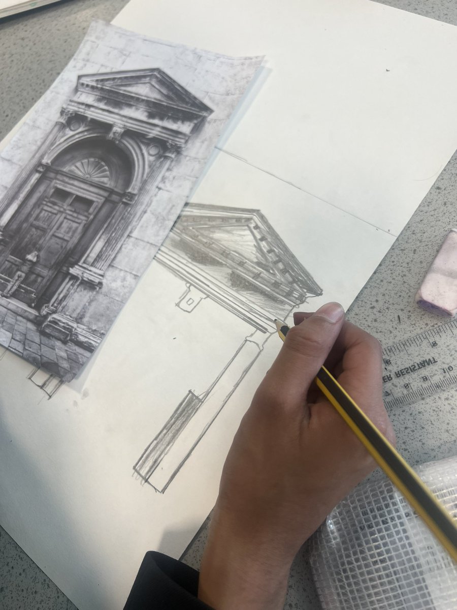 ArtsEssa's tweet photo. Year 8 have been going above &amp; beyond with their final piece designs 🎨💫 Super PROUD of them 🙌@EssaAcademy https://t.co/XS2uv5BPGe