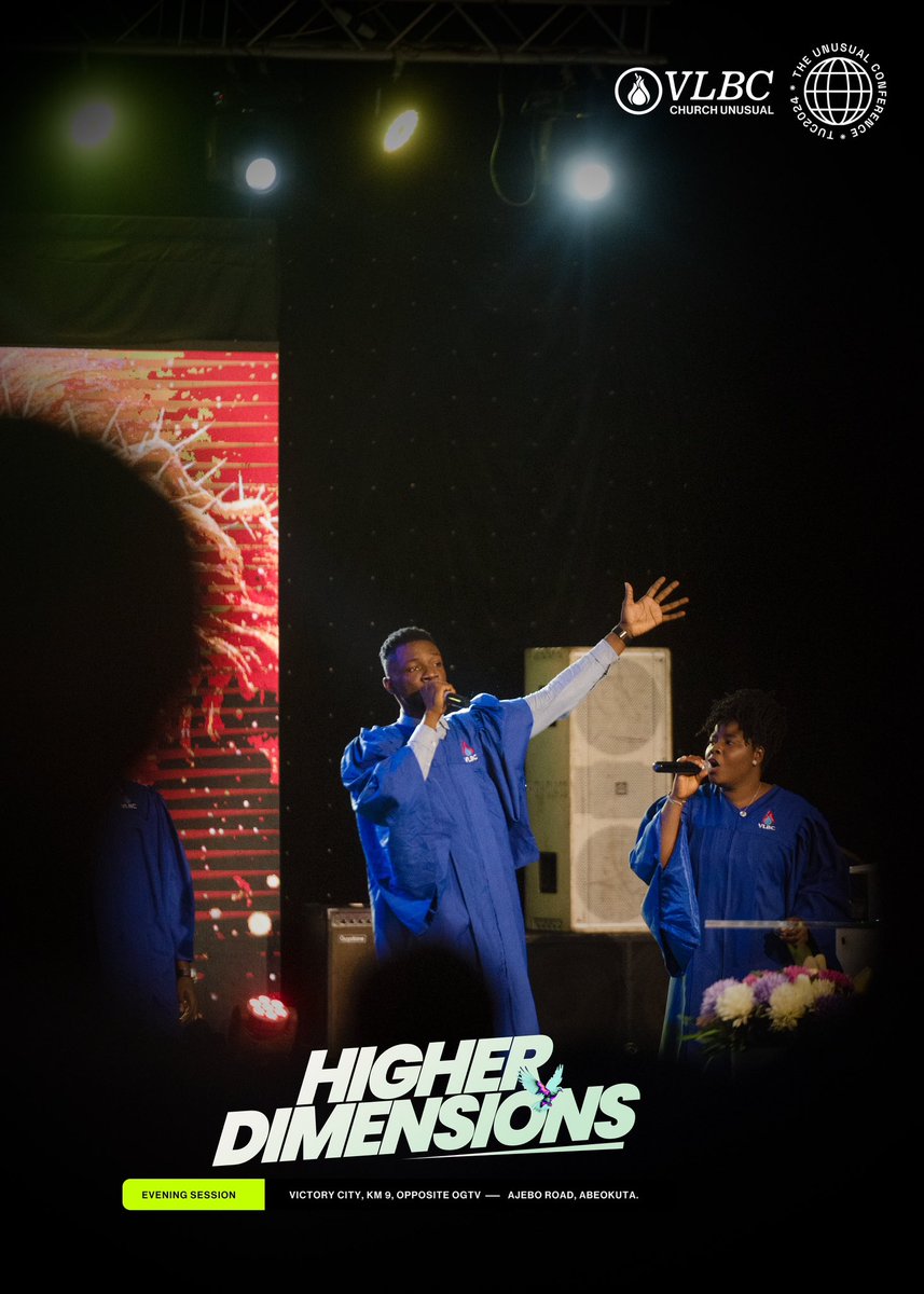 VLBCint's tweet image. We come before God with joyful songs and have come to worship the Lord with gladness, lifting up our voices and our hearts in worship. 

We are ready to embrace the new heights that God has prepared for us.

#TUC2024
#higherdimension
