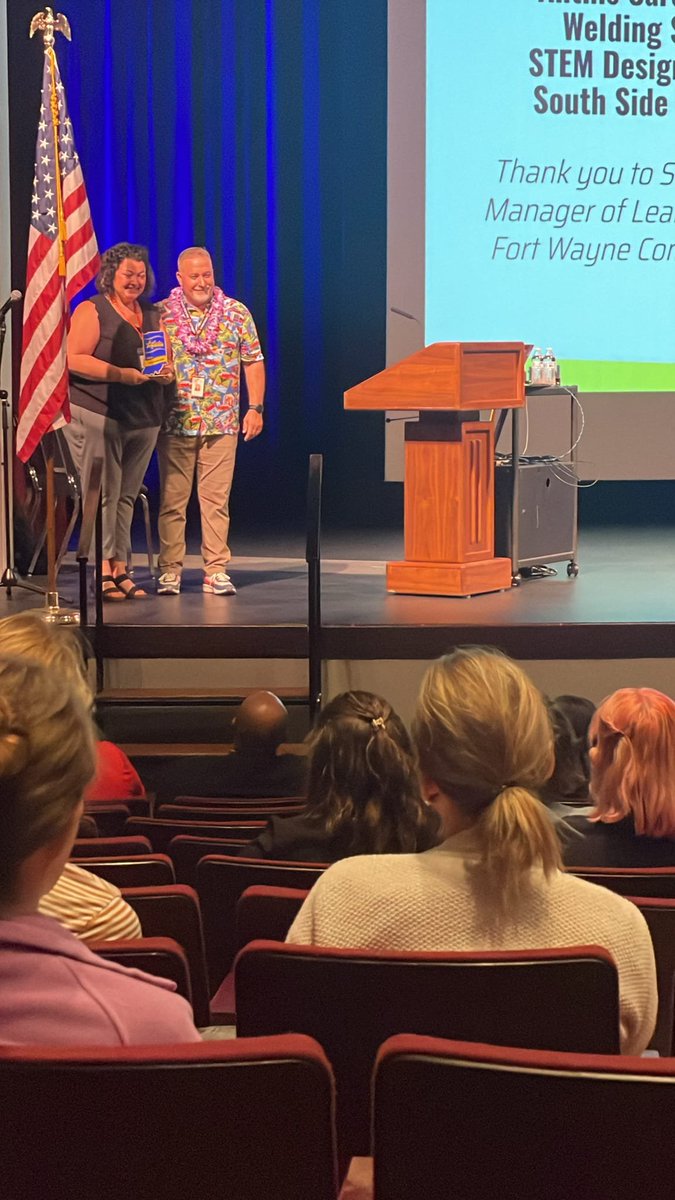 WVCFoundation's tweet photo. Please help us congratulate our Clay County affiliate volunteer and board member, Dianna Knox! Dianna recently received the 2024 Candice Dodson Award at the 2024 Tech EnRiched Summer of Learning Conference held in Richmond, Indiana.

Congratulations, Dianna! https://t.co/ZSGcOE30Bi
