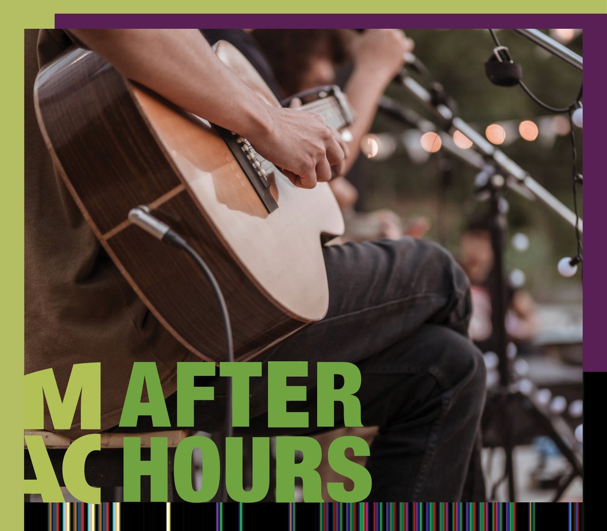 Tonight's our first MAC After Hours! Come out from 5-9 pm and experience a fun mix of music, exhibits, and events! Here's what's on tap for tonight: 

Alchemy Jazz
Plaza, 5:30-8:30 pm 

Outdoor Beer Garden
 Plaza, 5:30-8:30 pm

Stories From the Vault
Campbell House, 6-7 pm