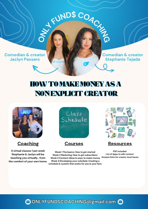 Learn how to make a bag on onlyfans as a non explicit creator . Only fund$ coaching starts soon!  We