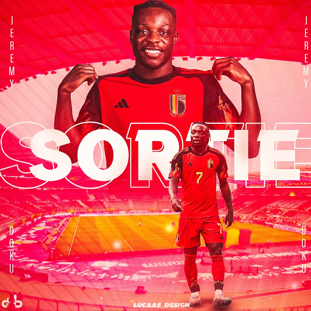 DokuActus's tweet photo. ⏱️ 77' | Jeremy Doku cède sa place à Johan Bakayoko !

Une nouvelle fois, Tedesco préfère faire sortir les joueurs qui tentent des choses plutôt que les purges de certains.

Je préfère ne rien dire sur cette équipe car ma déception est inexplicable !

#EURO2024 | #UKRBEL https://t.co/mid6UPgP8W
