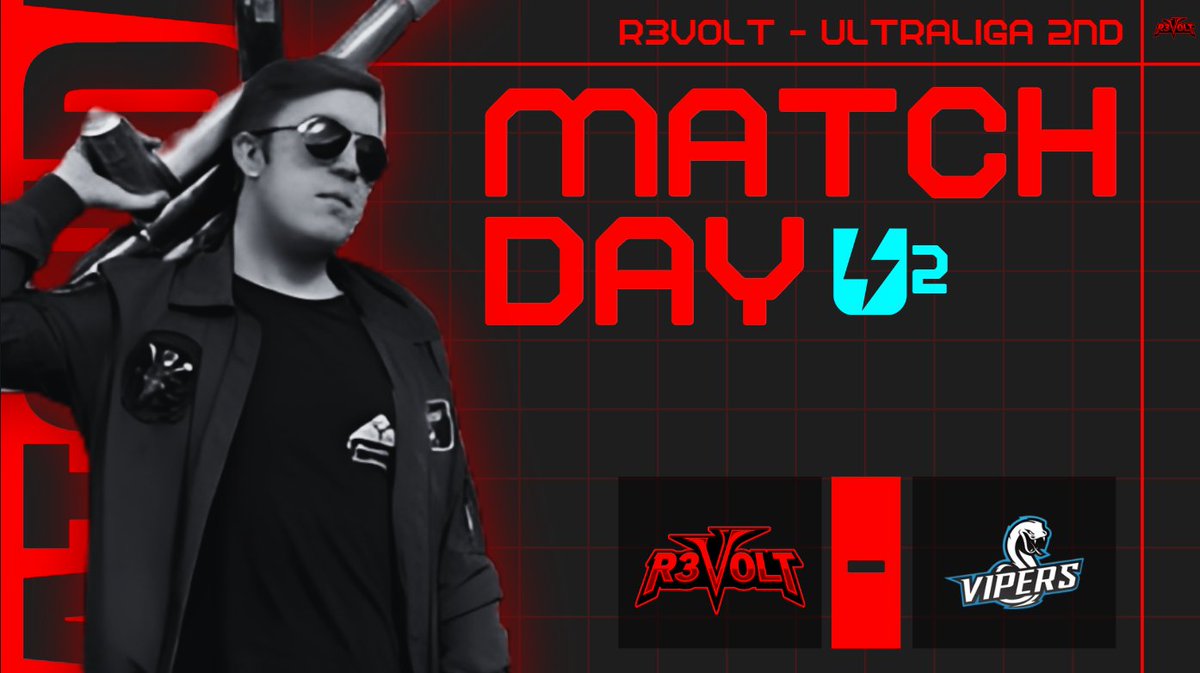 🚨 It's Game Day !! Let's go <a href="/ultraliga2/">2nd Ultraliga</a> 🚨

<a href="/R3voltGG/">R3volt GG</a>  vs <a href="/estonianvipers/">Eesti Rästikud</a>

BO1 - 4pm BST (5pm CET) 🔴

Come drop by show some love and support🔻
Official transmission in Polish at ttv/polsatgames2‼️
