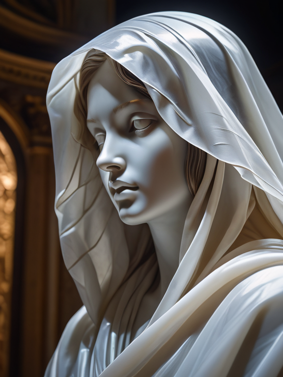 SHESHESTUDIOZ's tweet photo. Happy Wednesday everyone❣️✨🌼✨
Sculpture #art inspired by #Strazza #VeiledVirgin
#Aigirl #sculpture
#AIArtwork
#ai #Aiarte
#Ai女の子
1/3 https://t.co/TVdZQufZwd