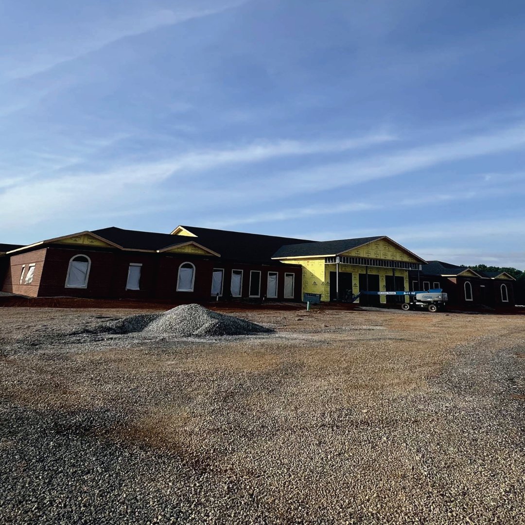 midstate_const's tweet photo. Major progress at the Macon County Services Building in Lafayette! Our team is making great strides on the exterior. Stay tuned as we continue to bring this project to life. #maconcounty #lafayette #MidStateConstruction https://t.co/nzVZ6jGvXK