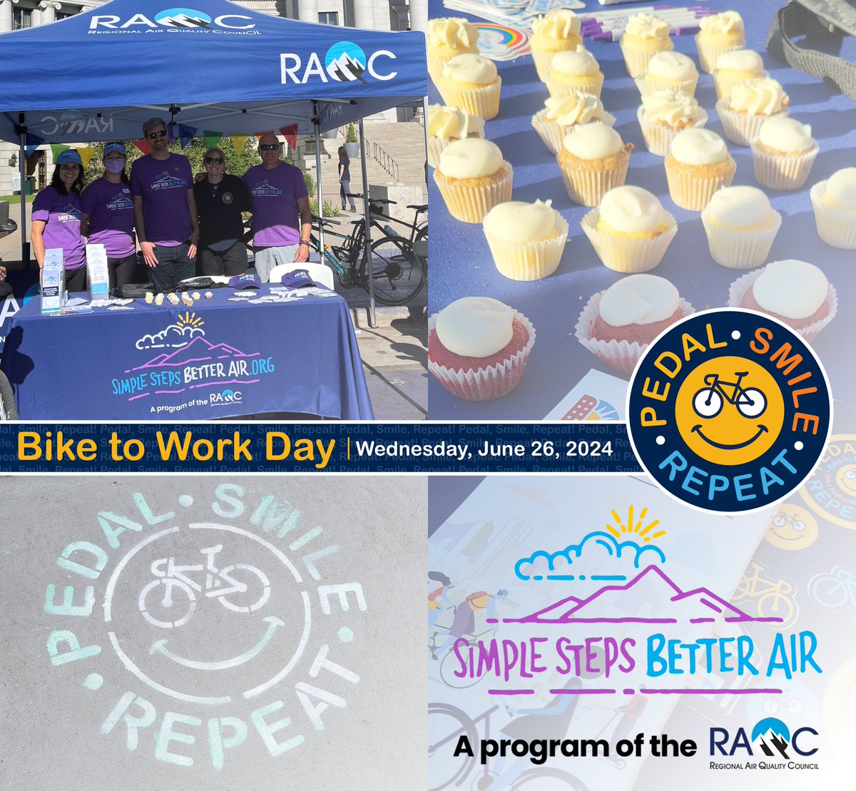 ozoneaware's tweet photo. Thank you to all who biked to work today in Denver &amp; the Front Range! #BiketoWorkDay

Taking this simple step in the summer helps reduce vehicle emissions that lead to the formation of ground-level ozone on hot, sunny days.

Know when it matters most: https://t.co/l40agEF9rn https://t.co/9CwCBjDB7L