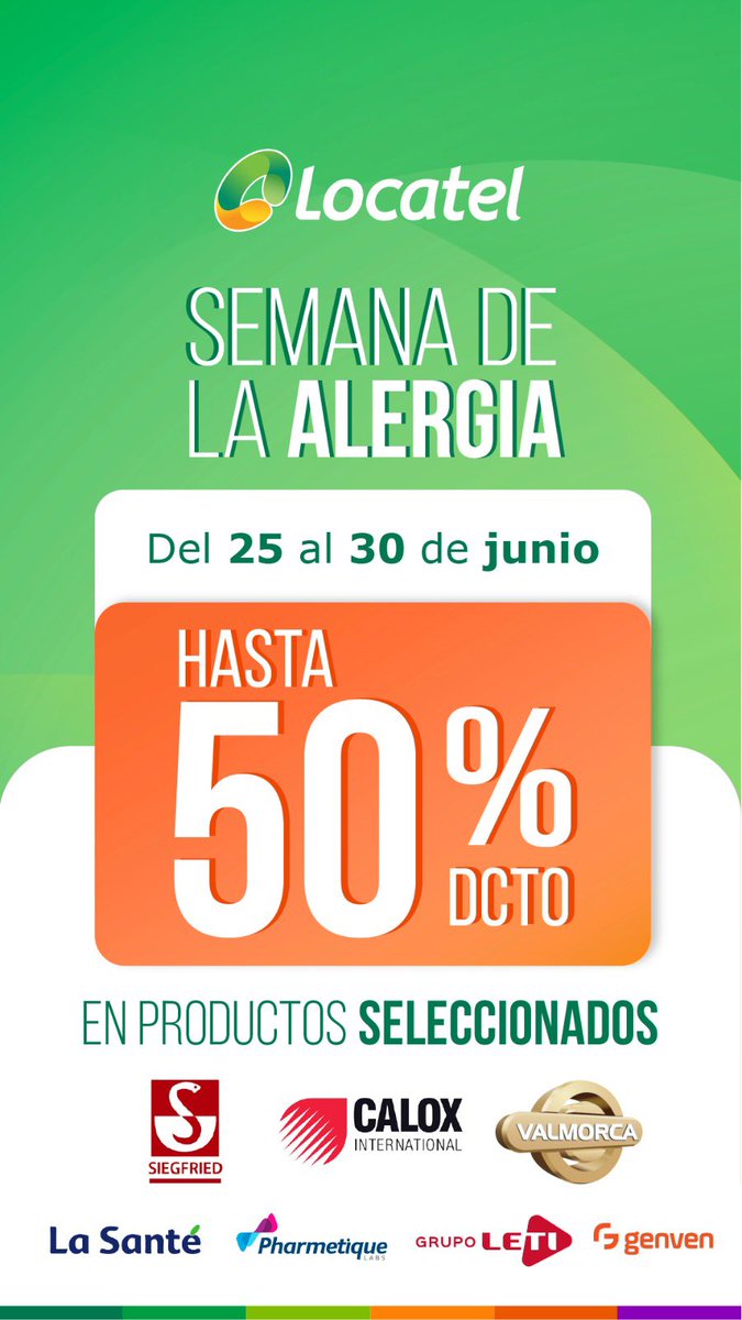 ¡Semana de la alergia! 👉 Conoce todos los productos en descuento bit.ly/PreEspe