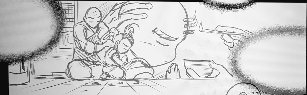 GtScrapbook's tweet photo. Krillin's Past: A thread 
The What if I'm working on has an underlying theme. I need to make up part of Krillin's past in order to enrich the narration.
I'm starting from what we already know:
- Orin's temple is in East City
- Krillin begun his training at age 4
(1/?) https://t.co/DbzZOWU9vX