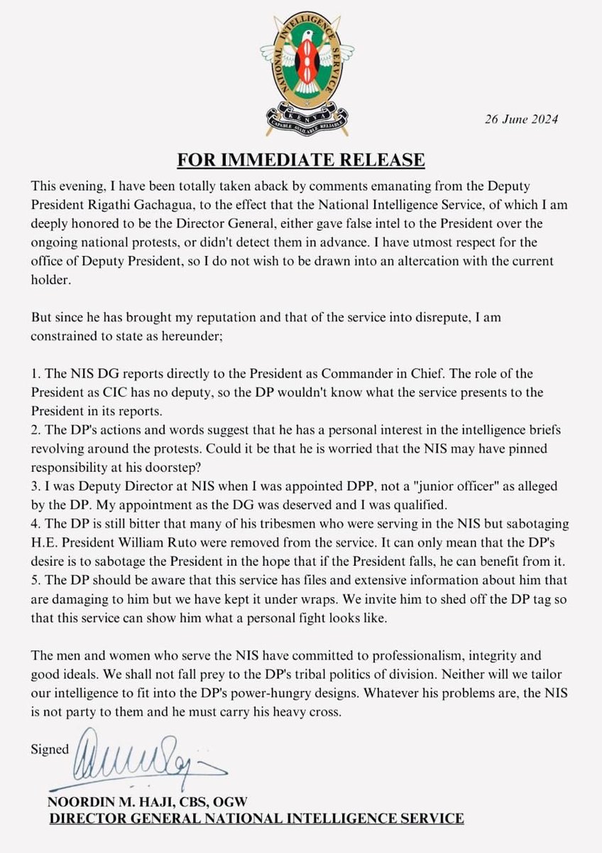 George Njoroge tweet media