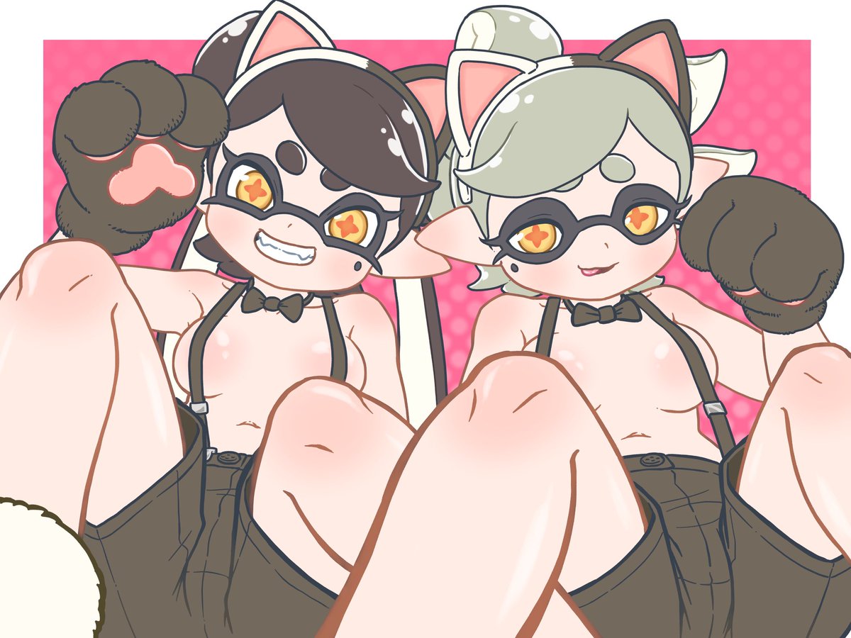 シオカラーズ(スプラトゥーン) ,シオカラーズ 「ジャッジメント  シオカラーズ  #Splatoon3」|研のイラスト