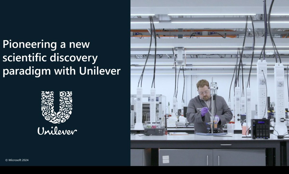 LisaH_Jackson's tweet photo. Unilever is revolutionizing consumer goods with Microsoft's help, using digital capabilities to drive innovation and sustainability.
@MSCloud #MSCloud #FutureofCloudSeries #MSFTPartner @nickmcquire #quantum #AzureQuantumElements
https://t.co/mbBtQLsYQL https://t.co/Feb25PgjbJ