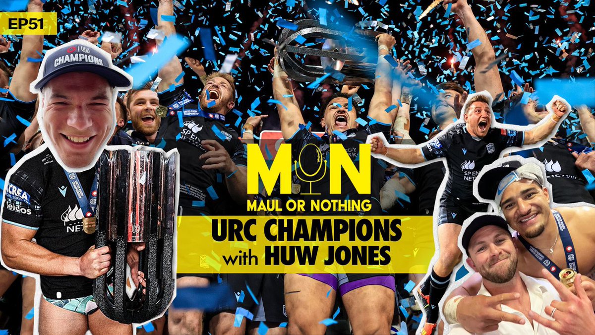Maul or Nothing ๐ (@maulornothing_) on Twitter photo URC Champion & <a href="/GlasgowWarriors/">Glasgow Warriors</a> Huw Jones! Debriefs the boys on the celebration from the <a href="/URCOfficial/">BKT United Rugby Championship (URC)</a> Grand Final in South Africa!
linktr.ee/maulornothingsโฆ
#URC #Glasgowwarriors #bulls #grandfinal #champions #Rugby URC Champion & <a href="/GlasgowWarriors/">Glasgow Warriors</a> Huw Jones! Debriefs the boys on the celebration from the <a href="/URCOfficial/">BKT United Rugby Championship (URC)</a> Grand Final in South Africa!
linktr.ee/maulornothingsโฆ
#URC #Glasgowwarriors #bulls #grandfinal #champions #Rugby