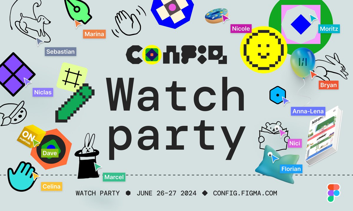 sandfuchsdesign's tweet photo. I organised a company wide remote Watchparty for todays @figma Config 2024 Event! Great to see all the new features and discuss them with the design team @mhp_de 💙 #Config2024 
- Built the virtual experience around it using our own MHPKit with @MarcelTobien @Niclasense 🔥 https://t.co/rYyQlyHmKG