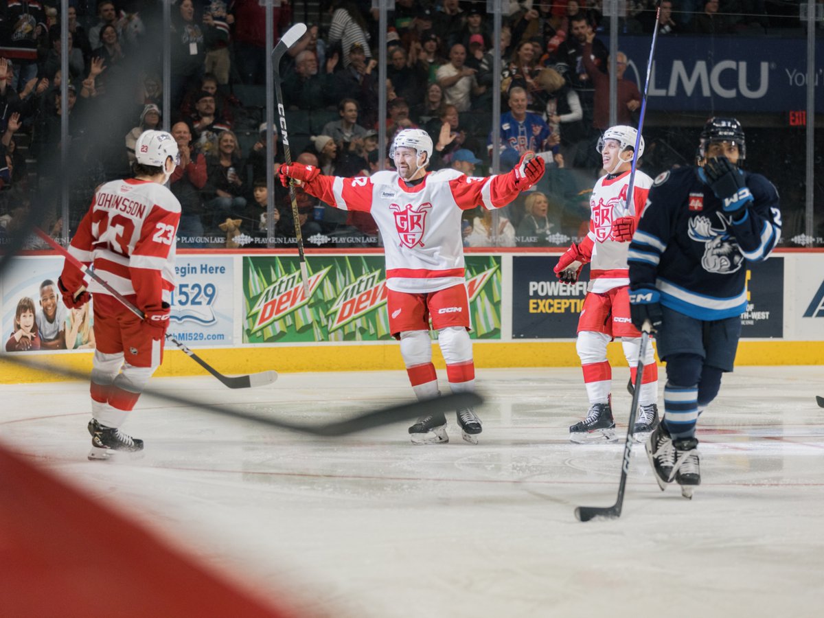 🚨 SPEZIA 🚨 

Tyler Spezia became just the eighth player in franchise history to compete in six seasons with the club and now has 85 career points (33-52—85) in 240 games as a Griffin #GoGRG 

SEASON REVIEW >> bit.ly/3VIuOXS