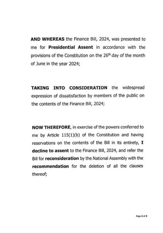 Hon. Aden Duale, EGH tweet media