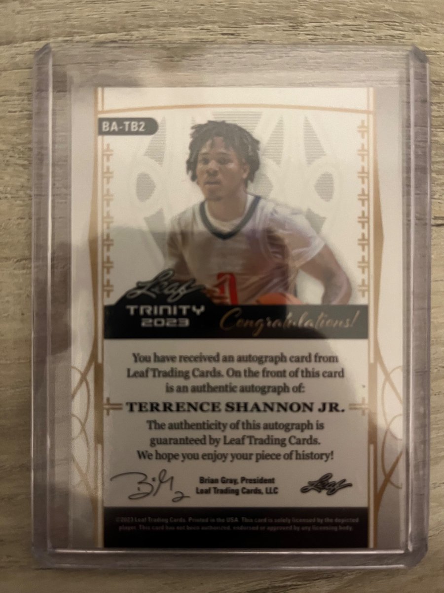 CardIllini's tweet photo. Terrence Shannon jr card giveaway tonight. To enter like, RT, and comment  what team you think drafts him. If you guess the correct team you have a chance to win! 3 guesses per entry! ILL https://t.co/WZhePY0iCM