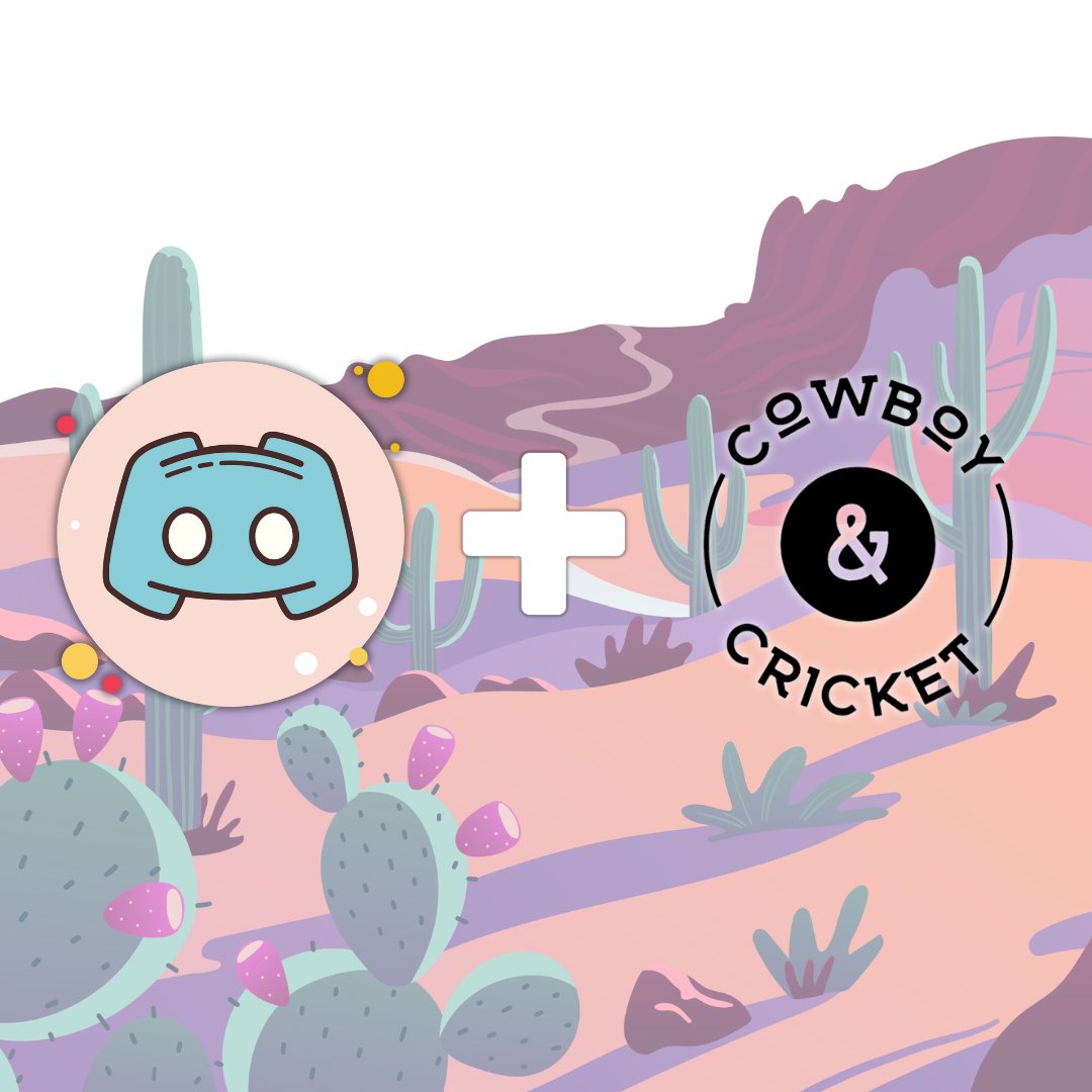 cowboy_cricket's tweet photo. did you know we have a discord? 

chat with other candle nerds and nerd nerds and get an alarming real behind the scenes look at the business from the owner who has been oversharing on the internet since 1999.

link in bio for the invite.

<3 https://t.co/7aEV4EXX6K