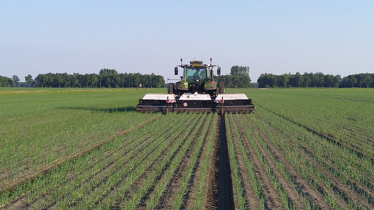 Ecorobotix op 3 meter spoor