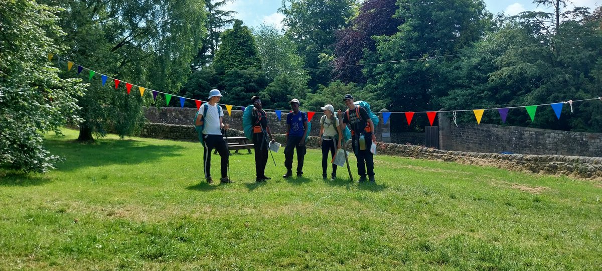 bakerdofe's tweet photo. The end of Day 2 on the @noelbakerlead Silver @DofE Expedition. Tired and hot,  but spirits are still high.  We're so impressed with their positive attitude, planning and cooking skills! https://t.co/kggUx5UDqu