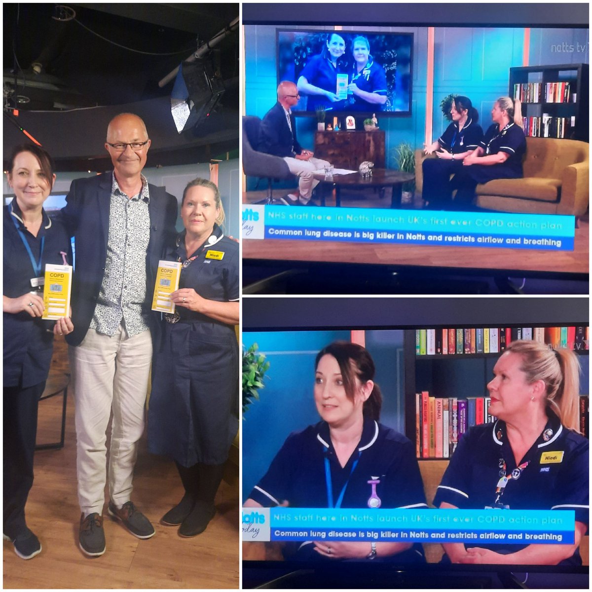 Sarah Atkinson (@sarahatkinson97) on Twitter photo <a href="/swift_hied56589/">Hiedi Swift</a> and myself on the telly box today <a href="/NottsTV/">NottsTV</a> talking about the COPD Action Plan for people with a learning disability.
<a href="/pics_primary/">PICS - Primary Integrated Community Services</a> <a href="/NottsHealthcare/">Nottinghamshire Healthcare</a> <a href="/Notts_ICS/">Nottingham+Nottinghamshire Integrated Care System</a> <a href="/swift_hied56589/">Hiedi Swift</a> and myself on the telly box today <a href="/NottsTV/">NottsTV</a> talking about the COPD Action Plan for people with a learning disability.
<a href="/pics_primary/">PICS - Primary Integrated Community Services</a> <a href="/NottsHealthcare/">Nottinghamshire Healthcare</a> <a href="/Notts_ICS/">Nottingham+Nottinghamshire Integrated Care System</a>
